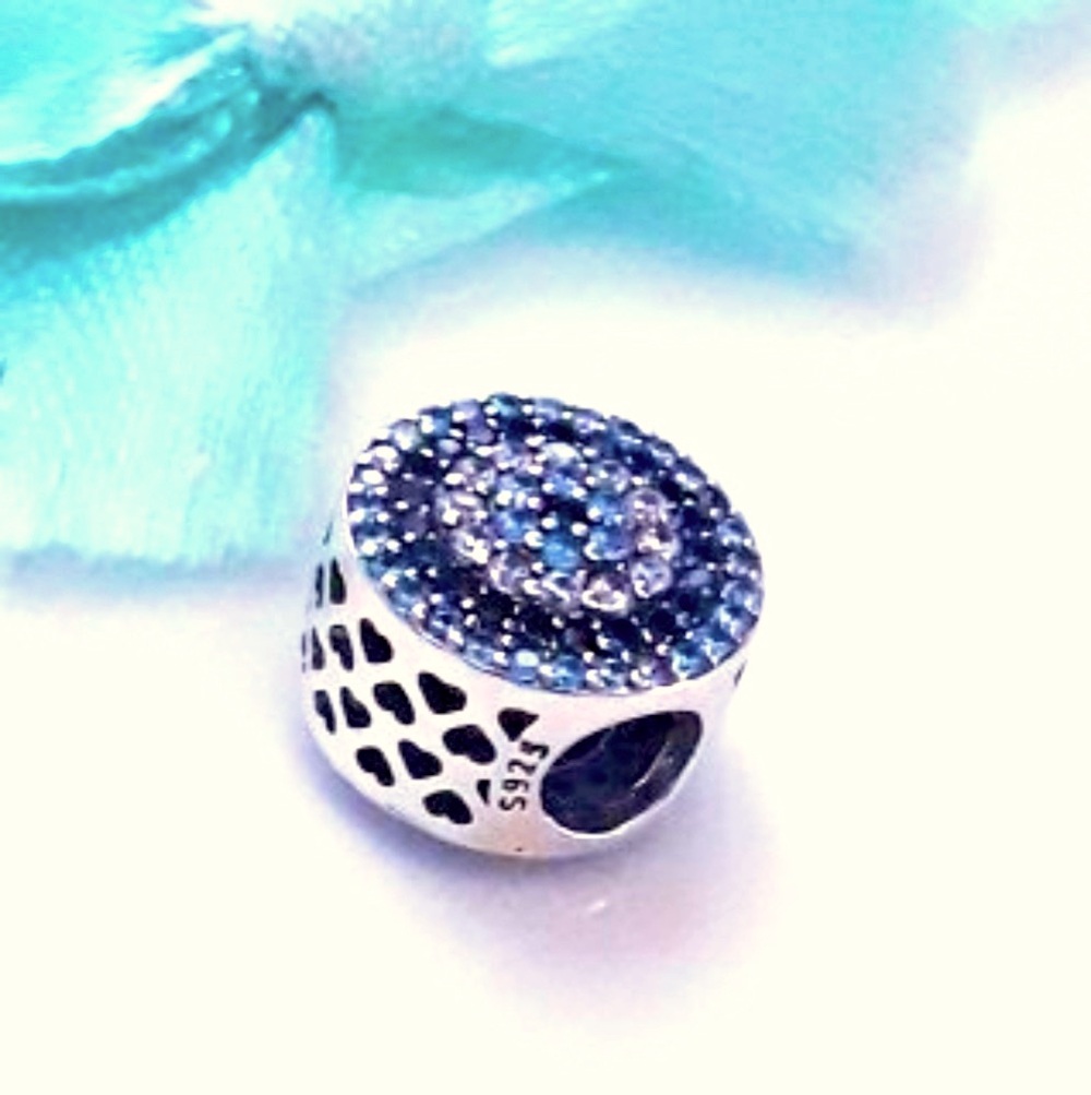 Pandora compatible crystals Evil Eye Charm S925 sterling silver - Picture 3 of 3